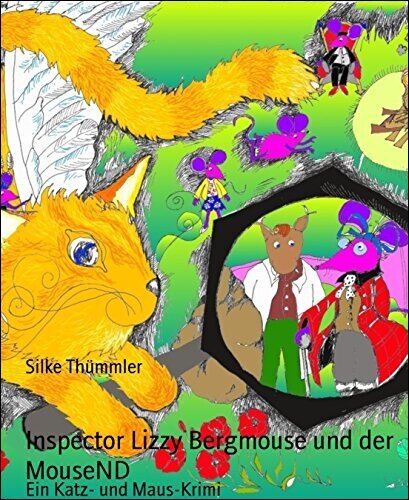 Krimi mit Maus und geflügeltem Kater für Kinder, Katzenbuch, Buch