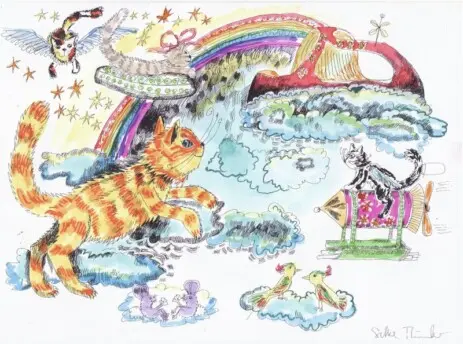 Kater Leo, der Flederkater: Auch Katzen können fliegen