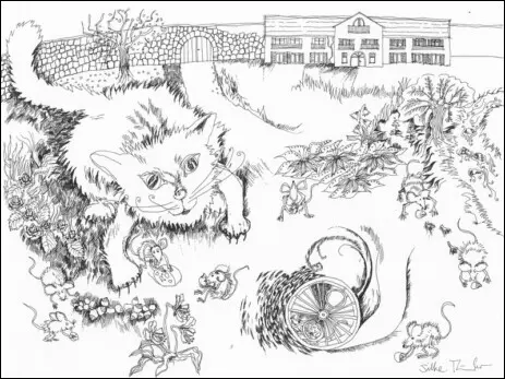 Kinderbuch, Katzenbuch, Katzenkalender 2015, Kunstkalender mit Grafik