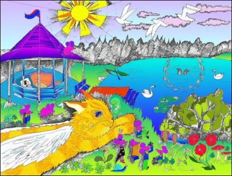 Kinderbuch Kunstbuch mit Katze und Mäusen Kinderkrimi Katzenkrimi