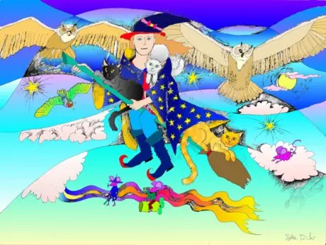 Aus einer magischen Welt: Der Blaue Zauber von Mondland