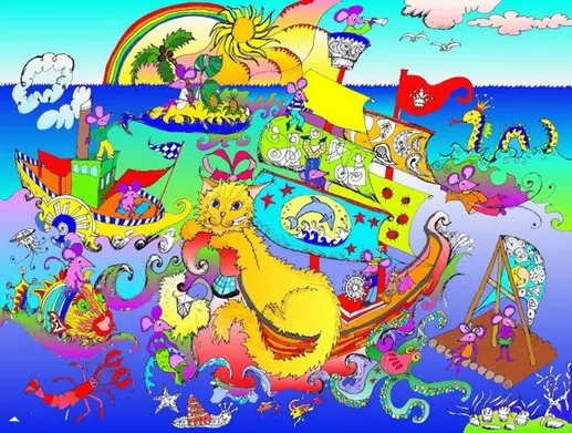 literarischer Katzenkalender 2019 mit Poesie, Katzen und Kater als Seefahrer